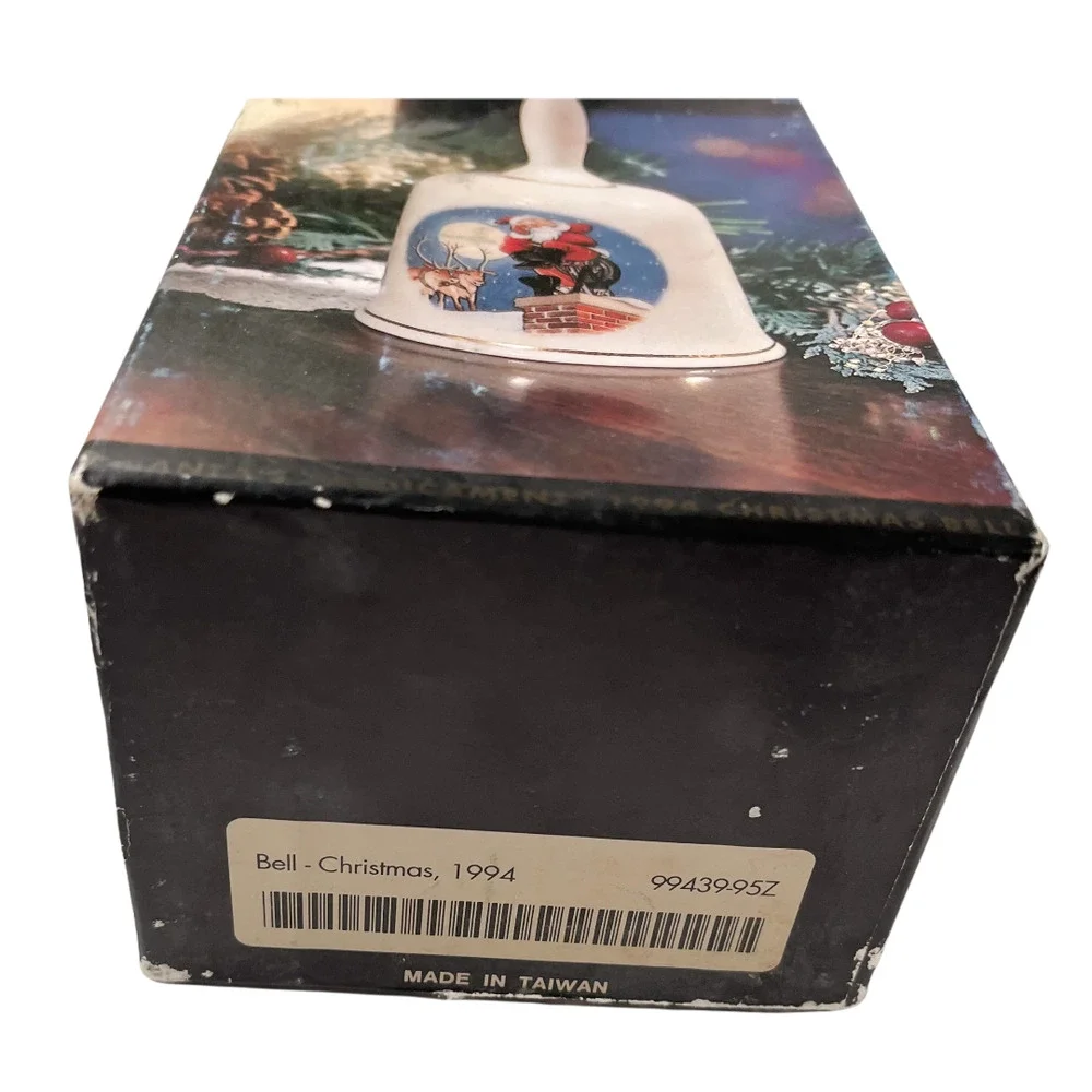 Harley Davidson Vintage 1994 Special Edition Christmas Bell New in Box